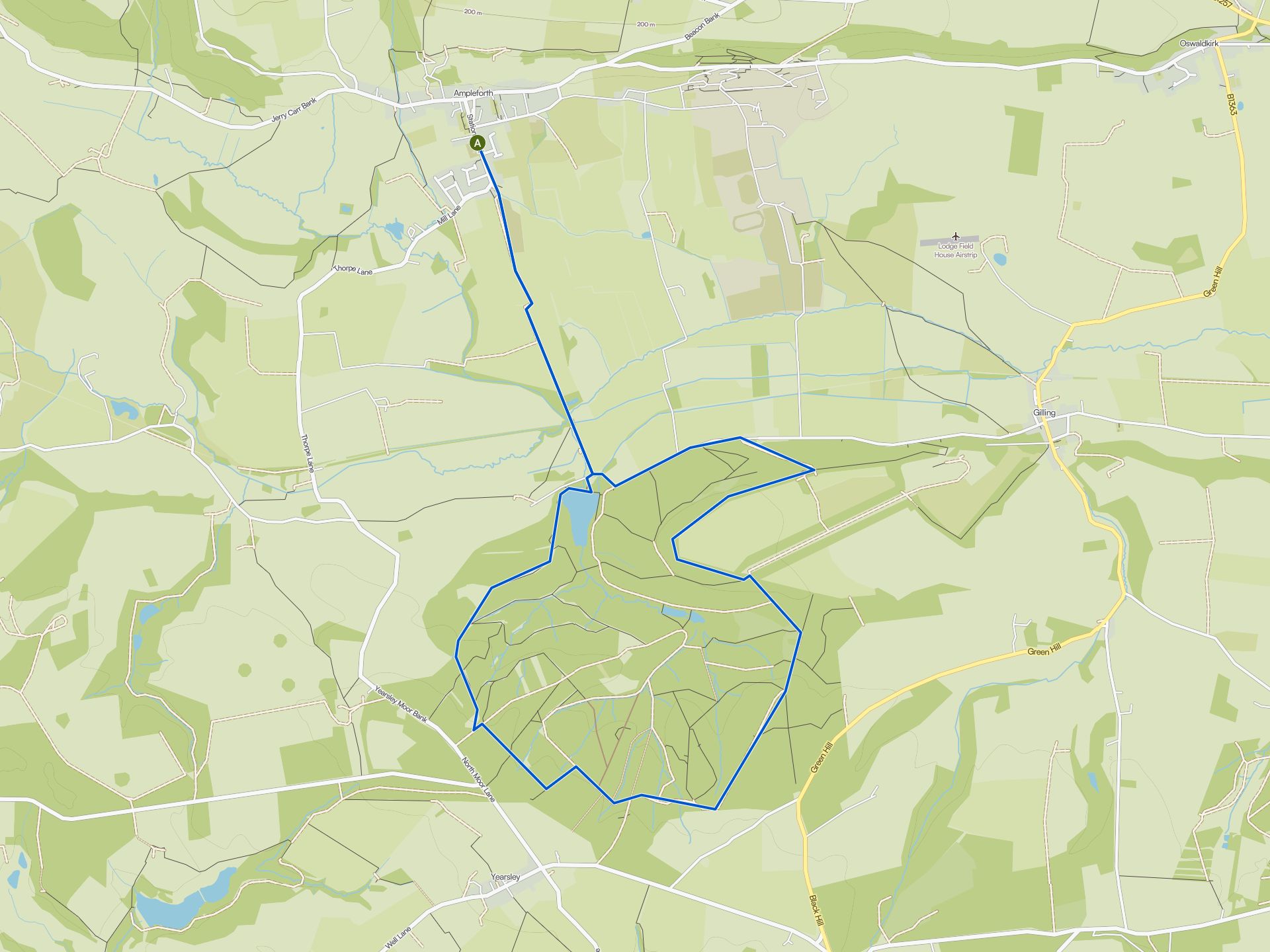 The best walks and hikes around Ampleforth | Komoot
